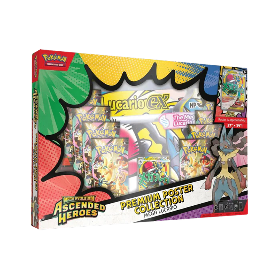 Pokemon TCG: Ascended Heroes Premium Poster Collection