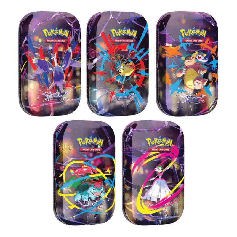 Pokemon TCG: Mega Evolutions Mega Heroes Mini Tin (Random Art) - 2 Packs