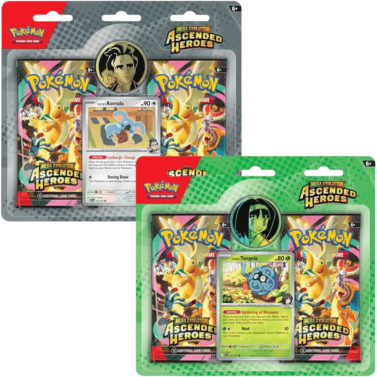 Pokemon TCG:  Ascended Heroes 2-Pack Blister