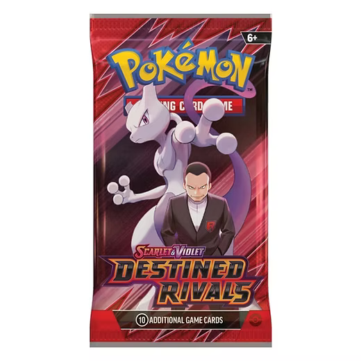 Pokémon TCG: Scarlet & Violet-Destined Rivals Booster Pack (10 Cards)