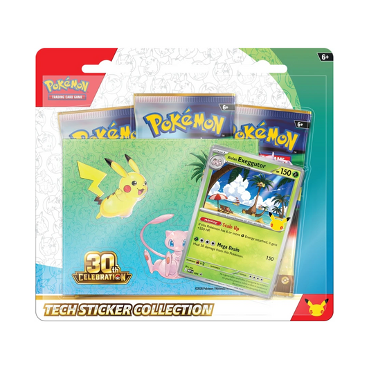 Pokémon TCG: 30th Anniversary Celebration Tech Sticker Collection Exeggutor (Presale)