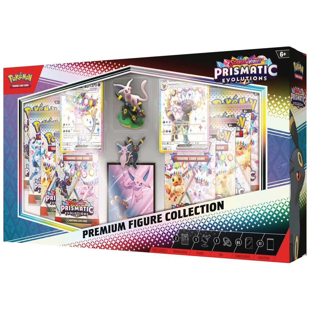 Pokémon Trading Card Game (TCG): Scarlet & Violet: Prismatic Evolutions Premium Figure Collection
