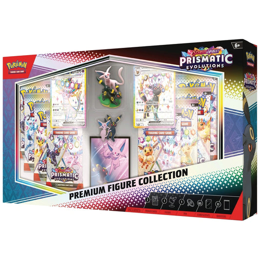 Pokémon Trading Card Game (TCG): Scarlet & Violet: Prismatic Evolutions Premium Figure Collection